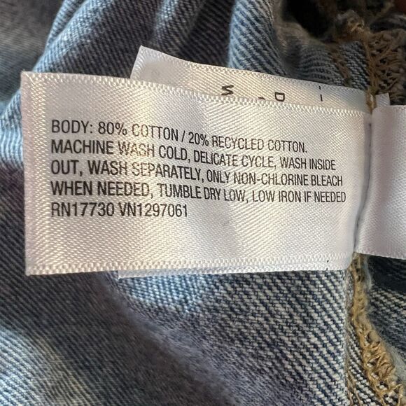 Universal Thread Women’s Jeans Romper 22 Raw Hem - Picture 4 of 4